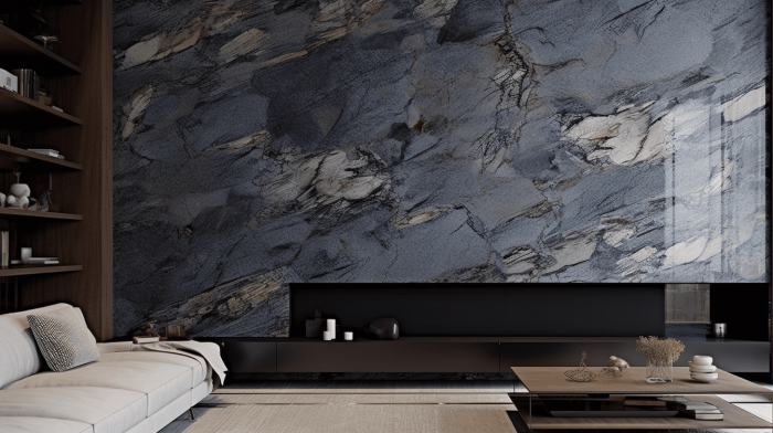 Панно из гранита Azul (Азул)